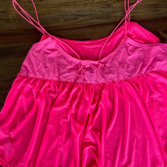 Free People Pink Tank/Shirt - Picture 2 of 6